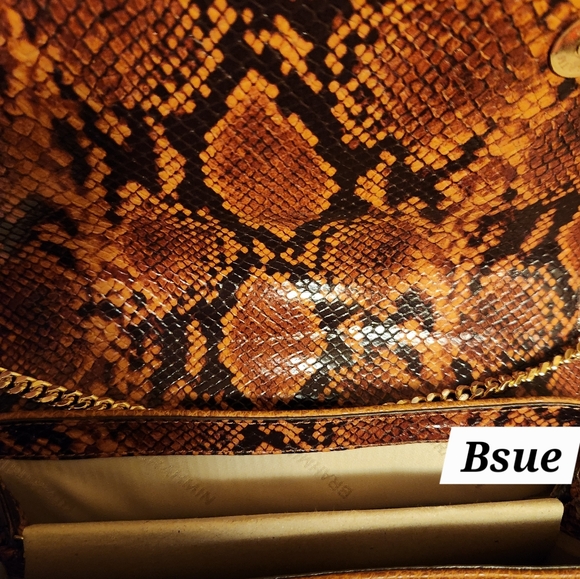 BRAHMIN Women's Cognac Saguaro Rosalie Crossbody Bag NWT - Picture 6 of 9